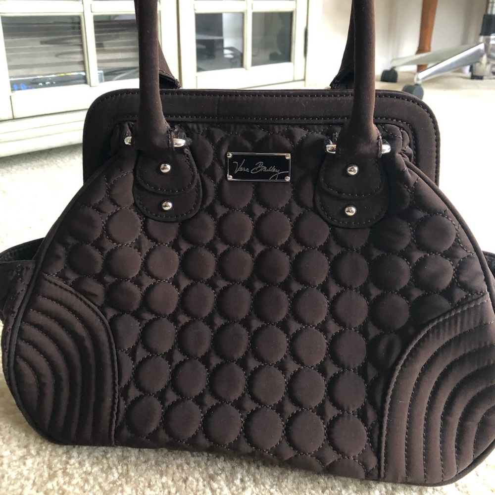 Vera Bradley Brown Microfiber purse